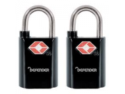 Squire Defender Travel Padlock (2 pack)